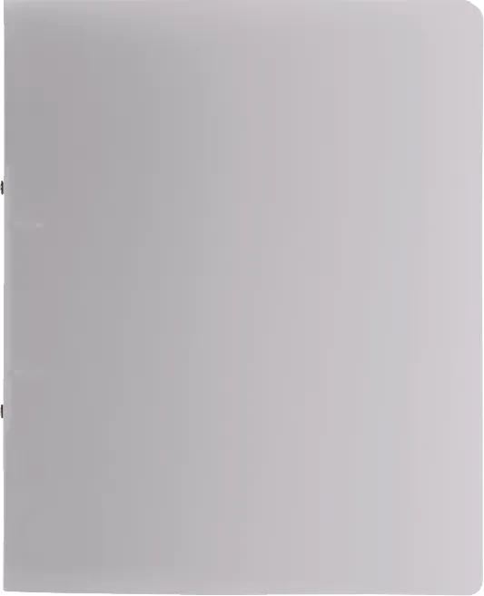 Brunnen FACT!pp Ringbuch 2-Ring, 20mm, A4, silber/transparent