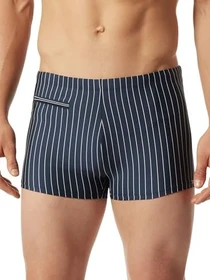 Schiesser Nautical Casual Streifen Badehose admiral (Herren)