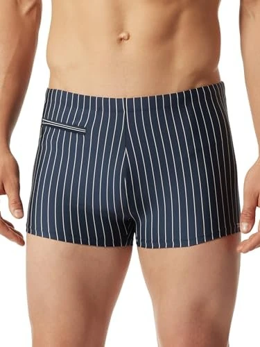 Schiesser Nautical Casual Streifen Badehose admiral (Herren)