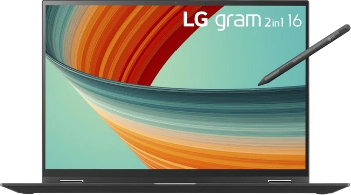 LG gram 2-in-1 16 (2023), schwarz, Core i7-1360P, 16GB RAM, 1TB SSD, DE