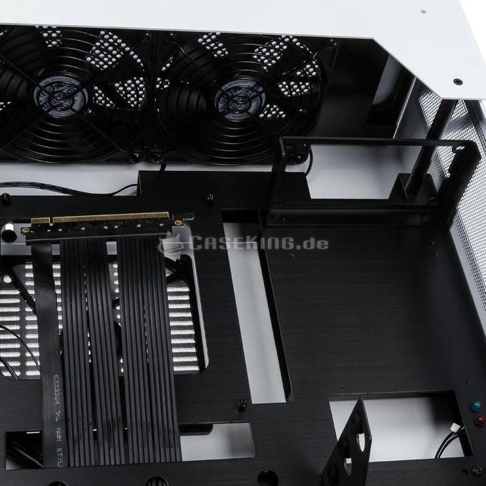 Lian Li PC-O5 weiß, Glasfenster, Mini-ITX