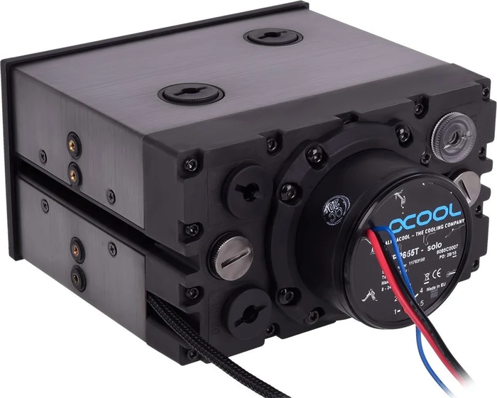 Alphacool Eisfach Single Laing D5 Ausgleichsbehälter inkl. VPP655 Pumpe
