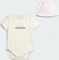 adidas Essentials Big Logo Body und Beanie Geschenk Set ivory/clear pink (Junior) Vorschaubild