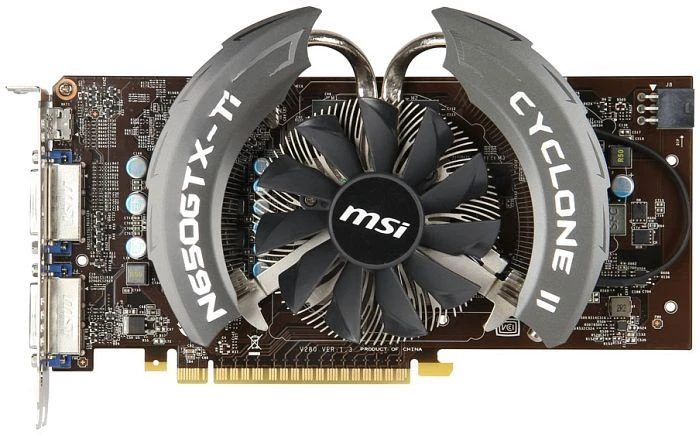 MSI GeForce GTX 650 Ti, N650Ti-PE-1GD5/OC, 1GB GDDR5, 2x DVI, Mini HDMI