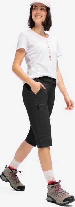 Maier Sports Lulaka Capri Loop Hose 3/4 schwarz (Damen)