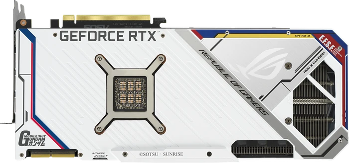 ASUS ROG Strix GeForce RTX 3090 Gundam, ROG-STRIX-RTX3090-O24G-GUNDAM, 24GB GDDR6X, 2x HDMI, 3x DP