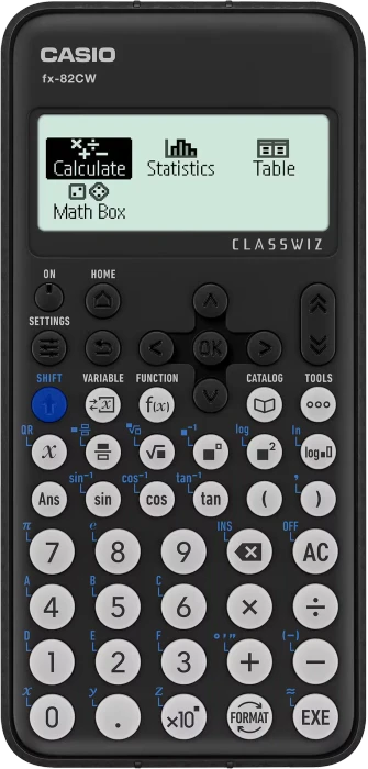 Casio FX-82CW, UK-Version