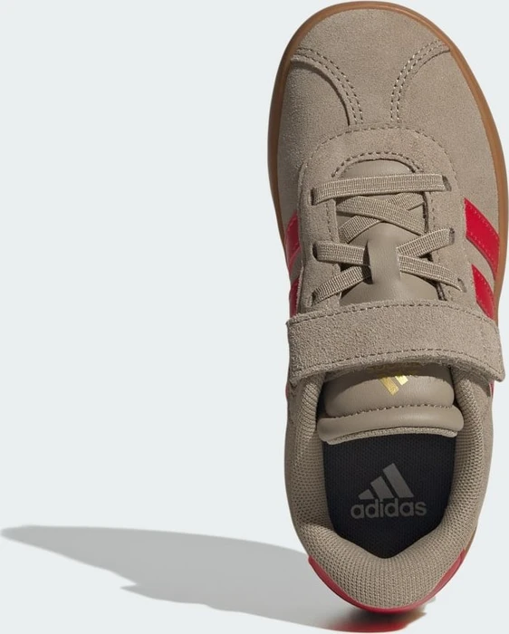 adidas VL Court 3.0 blanch cargo/pure ruby/gold metallic (Junior)