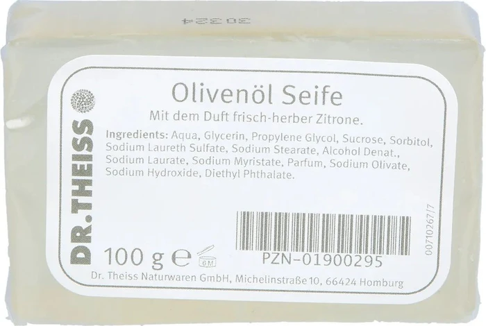 Dr. Theiss medipharma cosmetics Olivenöl feste Seife, 100g