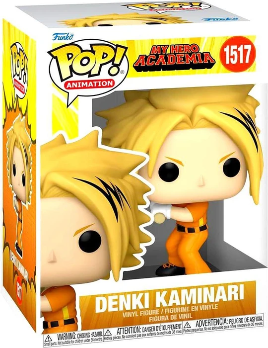 FunKo Pop! Animation - My Hero Academia - Denki Kaminari (Hero League Baseball)