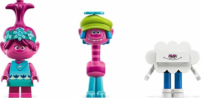 LEGO Trolls World Tour - Regenbogen-Raupenbus