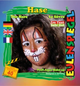 Eulenspiegel Hase Schmink-Palette