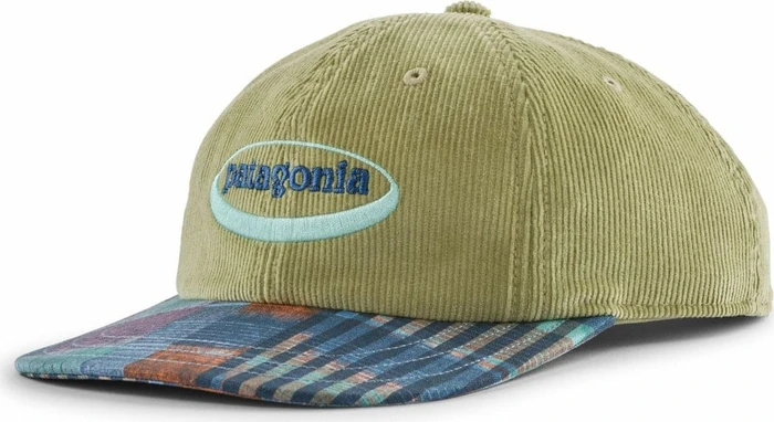 Patagonia Corduroy Kappe 95 oval logo: gumtree green