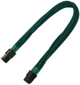 Nanoxia 8-Pin PCIe Verlängerung 30cm, sleeved grün (NX8PE3EG)