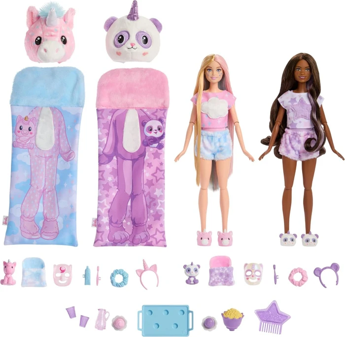 Mattel Barbie - Cutie Reveal - Pyjamaparty Deluxe (verschiedene Ausführungen)