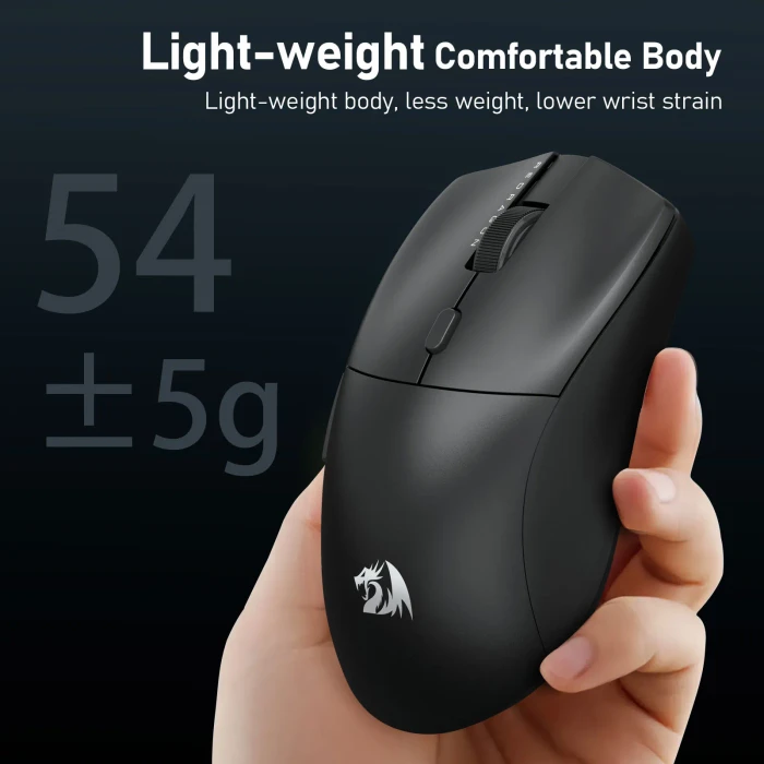Redragon M919 SPARDA Ultra 8K Wireless Gaming Mouse schwarz, USB/Bluetooth