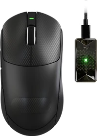 Attack Shark X8 Ultimate 8KHz Tri-mode Wireless Gaming Mouse, schwarz, inkl. Grip Tape, USB/Bluetooth