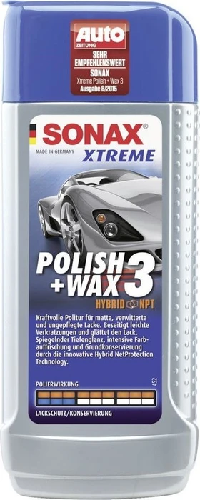 Sonax Xtreme Polish&Wax 3 Hybrid NPT Politur 250ml