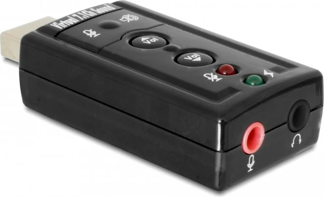 DeLOCK Externer USB 2.0 Sound Adapter Virtual 7.1