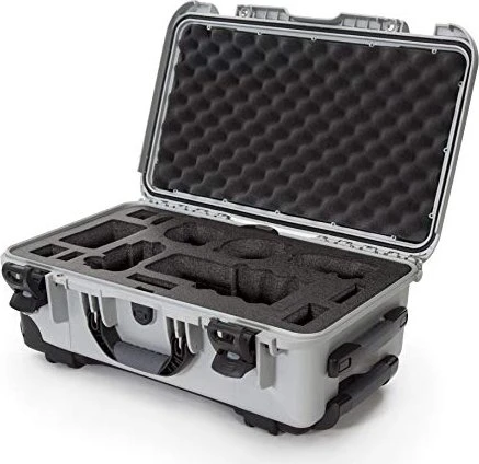 Nanuk 935 Trolley-Schutzkoffer für Sony A7R, A7S und A9 silber