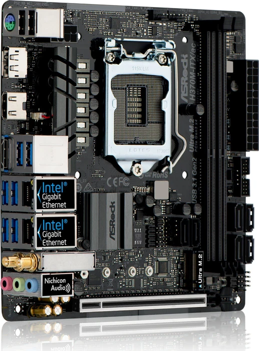 ASRock H370M-ITX/ac (Intel 1151 v2)
