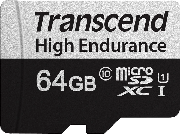 Transcend High Endurance 350V R100/W40 64GB Kit, UHS-I U1, Class 10