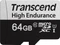 Transcend High Endurance 350V R100/W40 64GB Kit, UHS-I U1, Class 10 Vorschaubild