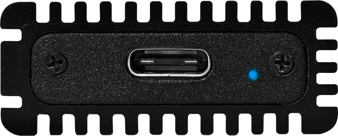 LogiLink externes Gehäuse, M.2 NVMe SSD, USB-C 3.1