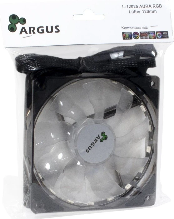 Inter-Tech Argus L-12025 Aura RGB, 120mm