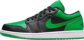 Nike Air Jordan 1 Low black/lucky green/white (Herren)