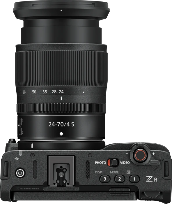 Nikon ZR mit Objektiv Z 24-70mm 4.0 S
