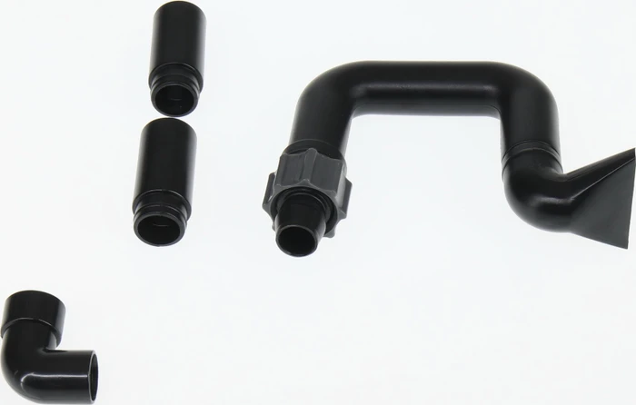 JBL OutSet wide - Wasserrücklauf-Set mit Breitstrahlrohr für Außenfilter von Aquarien, 19/25mm
