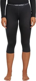 Icebreaker Merino 200 Oasis Thermo-Leggings Hose lang schwarz (Damen)