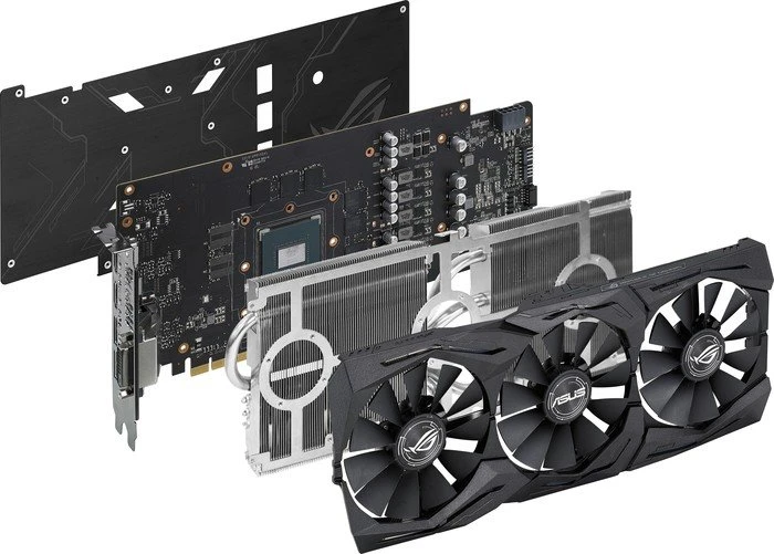 ASUS ROG Strix GeForce GTX 1060, ROG-STRIX-GTX1060-6G-GAMING, 6GB GDDR5, DVI, 2x HDMI, 2x DP