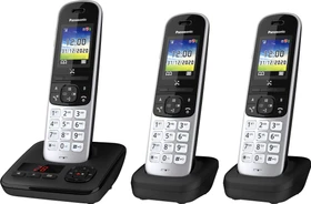 Panasonic KX-TGH723 schwarz/silber