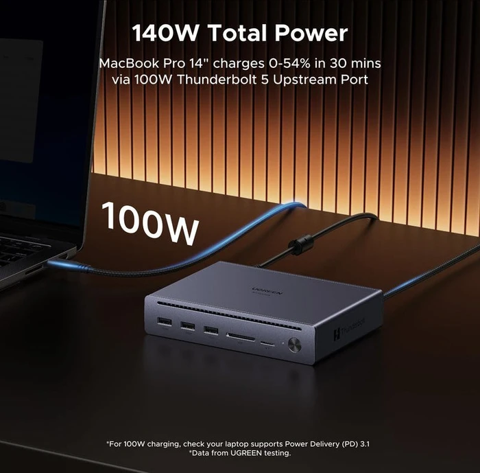 Ugreen Revodok Maxidok 10-in-1, Thunderbolt 5 [Stecker]