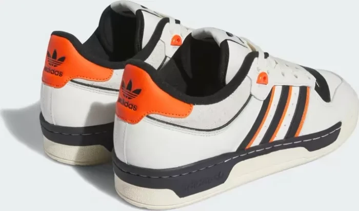 adidas Rivalry Low 86 cloud white/core black/semi/impact orange