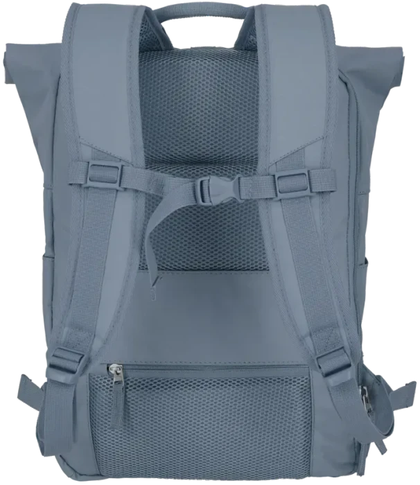 Travelite Basics Rollup Laptoprucksack, 15.6", rauchblau