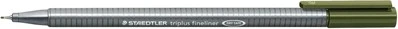 Staedtler triplus fineliner 334 0.3mm olivgrün, 10er-Pack