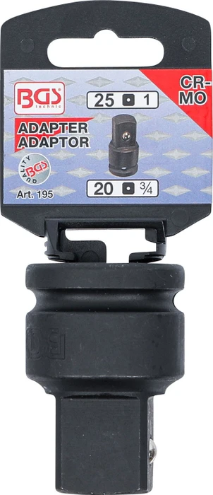 BGS technic Kraft Steckschlüssel-Adapter, 1" auf 3/4"