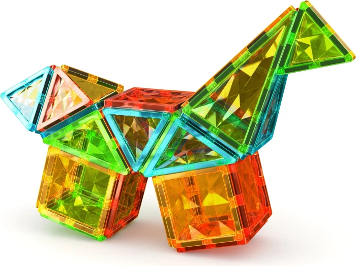 Geomag Magnetic Tiles Gems Rocket 32