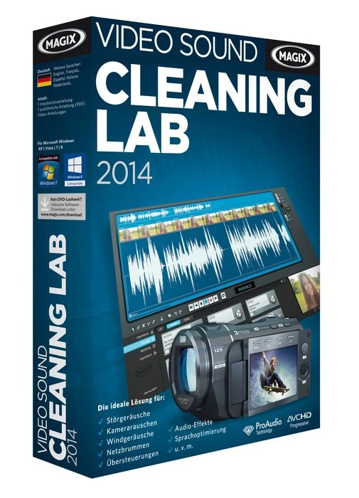 Magix Video Sound Cleaning Lab 2014, ESD (deutsch) (PC)