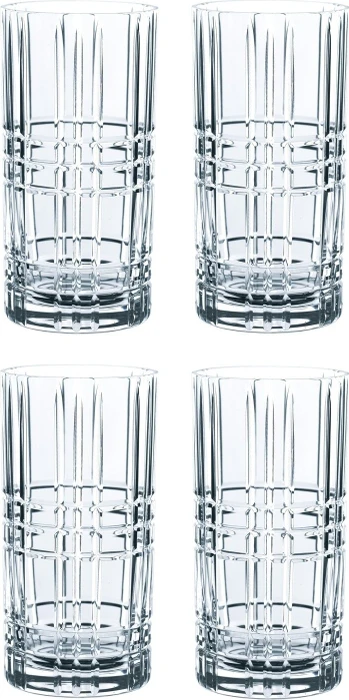 Nachtmann Tastes Good Longdrinkgläser-Set inkl. Glastrinkhalme, 9-tlg.
