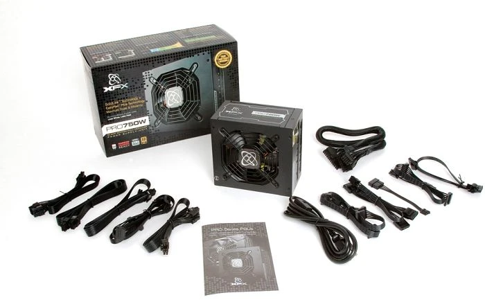 XFX Pro Series Full Modular Edition (Gold) 750W, ATX 2.3