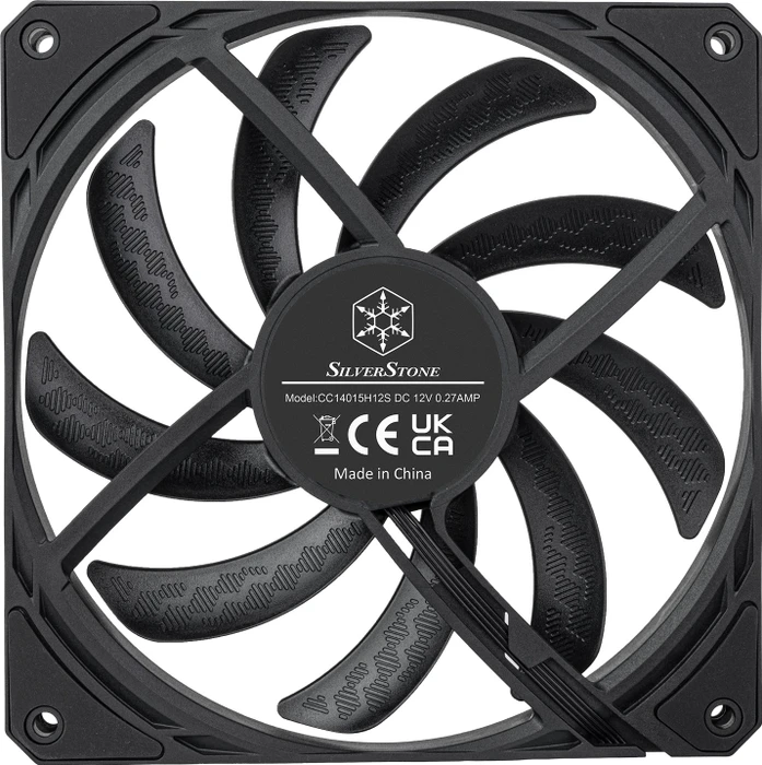 SilverStone Air Slimmer 140 schwarz, 140mm