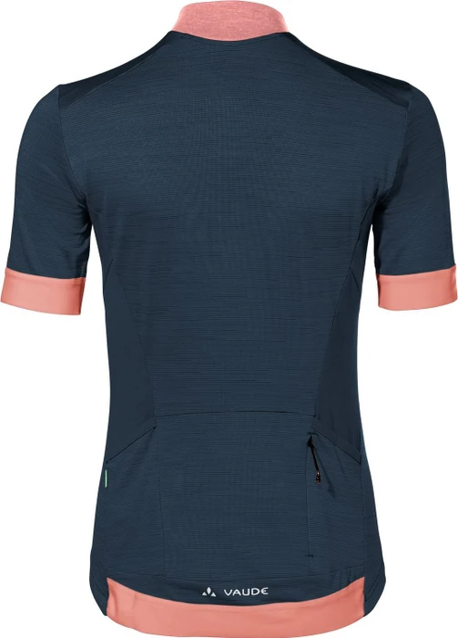 Vaude Kuro FZ Trikot kurzarm dark sea (Damen)