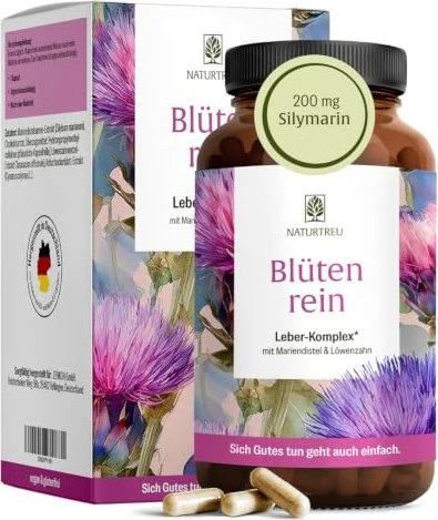 Naturtreu Blütenrein Mariendistel Komplex Kapseln, 120 Stück