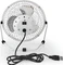 Nedis FNDK1WT15 USB Mini Tischventilator aus Metall 15cm weiß Vorschaubild