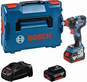 Bosch Professional GDX 18V-200 C Akku-Schlagschrauber inkl. L-Boxx + 2 Akkus 5.0Ah