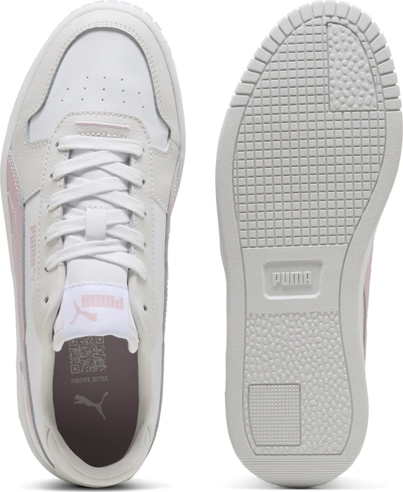 Puma Carina Street puma white/rose mauve/feather gray (Damen)